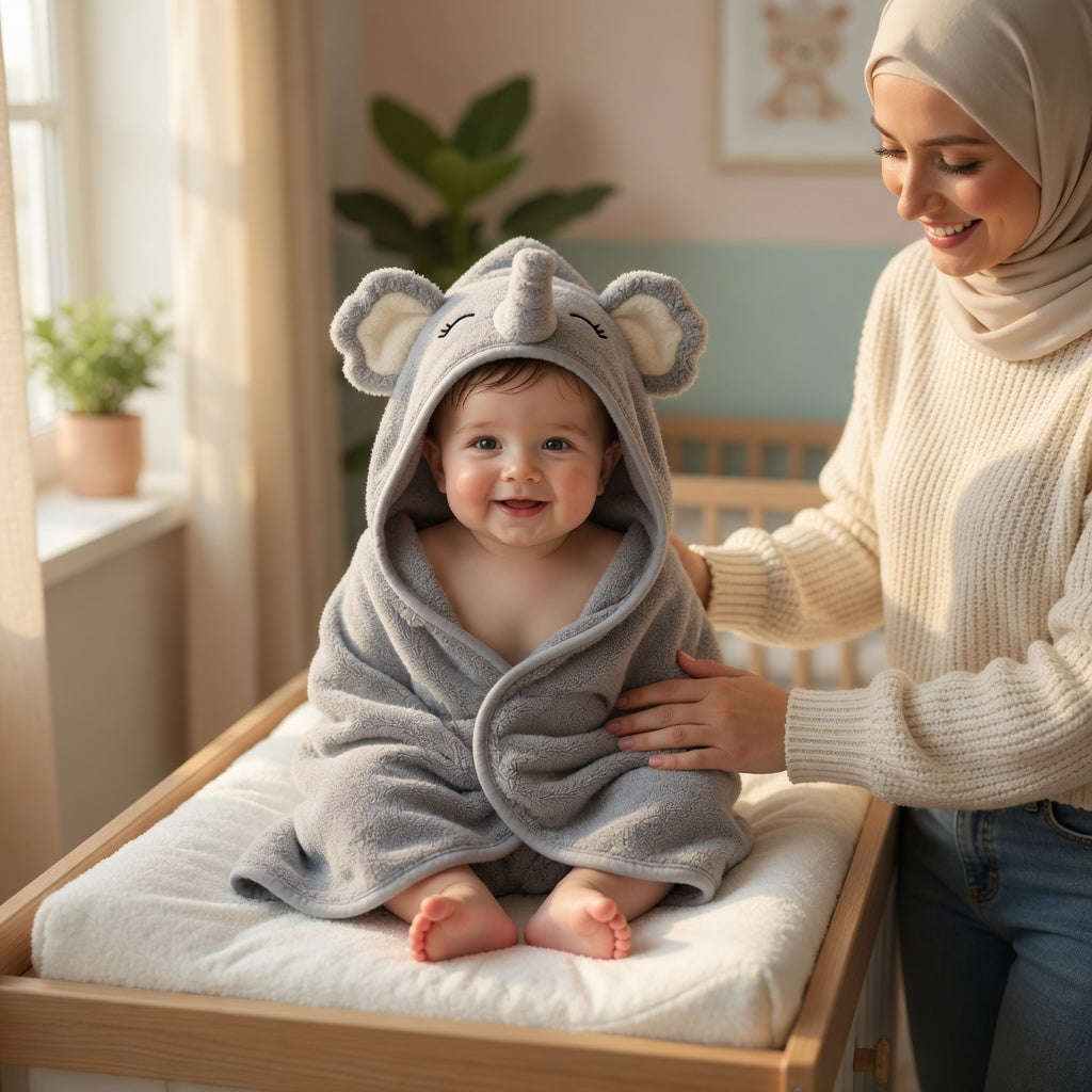 Baby Swaddle Towel - Soft Muslin Wrap